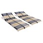 vidaXL Lattenroste 2 Stk. mit 42 Latten 7 Zonen 80x200 cm vidaXL Lattenroste 2 Stk. mit 42 Latten 7 Zonen 80x200 cm