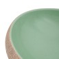 vidaXL Aufsatzwaschbecken Grün und Braun Oval 59x40x15 cm Keramik vidaXL Aufsatzwaschbecken Grün und Braun Oval 59x40x15 cm Keramik
