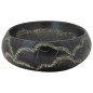 vidaXL Aufsatzwaschbecken Schwarz Oval 59x40x15 cm Keramik vidaXL Aufsatzwaschbecken Schwarz Oval 59x40x15 cm Keramik