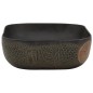 vidaXL Aufsatzwaschbecken Schwarz Rechteckig 48x37,5x13,5 cm Keramik vidaXL Aufsatzwaschbecken Schwarz Rechteckig 48x37,5x13,5 cm Keramik