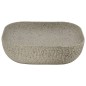 vidaXL Aufsatzwaschbecken Grau Rechteckig 48x37,5x13,5 cm Keramik