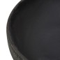 vidaXL Aufsatzwaschbecken Grau und Schwarz Oval 59x40x14 cm Keramik vidaXL Aufsatzwaschbecken Grau und Schwarz Oval 59x40x14 cm Keramik