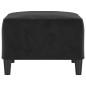 vidaXL Fußhocker Schwarz 70x55x41 cm Samt vidaXL Fußhocker Schwarz 70x55x41 cm Samt