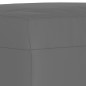 vidaXL Fußhocker Dunkelgrau 60x50x41 cm Mikrofasergewebe vidaXL Fußhocker Dunkelgrau 60x50x41 cm Mikrofasergewebe