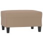 vidaXL Fußhocker Cappuccino-Braun 70x55x41 cm Kunstleder vidaXL Fußhocker Cappuccino-Braun 70x55x41 cm Kunstleder
