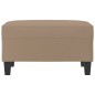 vidaXL Fußhocker Cappuccino-Braun 70x55x41 cm Kunstleder vidaXL Fußhocker Cappuccino-Braun 70x55x41 cm Kunstleder