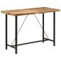 vidaXL Bartisch 150x70x107 cm Massivholz Mango und Eisen vidaXL Bartisch 150x70x107 cm Massivholz Mango und Eisen