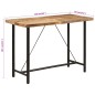 vidaXL Bartisch 150x70x107 cm Massivholz Mango und Eisen vidaXL Bartisch 150x70x107 cm Massivholz Mango und Eisen