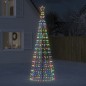 vidaXL LED-Weihnachtsbaum mit Erdspießen 570 LEDs Mehrfarbig 300 cm vidaXL LED-Weihnachtsbaum mit Erdspießen 570 LEDs Mehrfarbig 300 cm