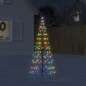 vidaXL LED-Weihnachtsbaum für Fahnenmast 200 LEDs Mehrfarbig 180 cm vidaXL LED-Weihnachtsbaum für Fahnenmast 200 LEDs Mehrfarbig 180 cm