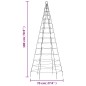 vidaXL LED-Weihnachtsbaum für Fahnenmast 200 LEDs Mehrfarbig 180 cm vidaXL LED-Weihnachtsbaum für Fahnenmast 200 LEDs Mehrfarbig 180 cm