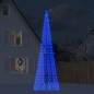vidaXL LED-Weihnachtsbaum für Fahnenmast 1534 LEDs Blau 500 cm vidaXL LED-Weihnachtsbaum für Fahnenmast 1534 LEDs Blau 500 cm