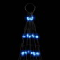 vidaXL LED-Weihnachtsbaum für Fahnenmast 1534 LEDs Blau 500 cm vidaXL LED-Weihnachtsbaum für Fahnenmast 1534 LEDs Blau 500 cm