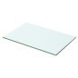 Regalböden 2 Stk. Glas Transparent 50 x 25 cm Regalböden 2 Stk. Glas Transparent 50 x 25 cm