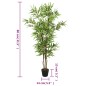 vidaXL Bambusbaum Künstlich 368 Blätter 80 cm Grün vidaXL Bambusbaum Künstlich 368 Blätter 80 cm Grün