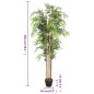 vidaXL Bambusbaum Künstlich 1095 Blätter 150 cm Grün vidaXL Bambusbaum Künstlich 1095 Blätter 150 cm Grün