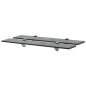 Schwebende Regale 2 Stk. Glas 60x20 cm 8 mm Schwebende Regale 2 Stk. Glas 60x20 cm 8 mm