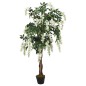 vidaXL Glyzinienbaum Künstlich 840 Blätter 120 cm Grün und Weiß vidaXL Glyzinienbaum Künstlich 840 Blätter 120 cm Grün und Weiß