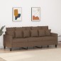 vidaXL 3-Sitzer-Sofa Braun 180 cm Stoff vidaXL 3-Sitzer-Sofa Braun 180 cm Stoff