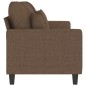 vidaXL 3-Sitzer-Sofa Braun 180 cm Stoff vidaXL 3-Sitzer-Sofa Braun 180 cm Stoff