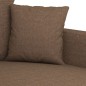 vidaXL 3-Sitzer-Sofa Braun 180 cm Stoff vidaXL 3-Sitzer-Sofa Braun 180 cm Stoff