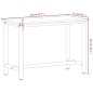 vidaXL Werkbank 115x55x81,5 cm Massivholz Buche und Metall vidaXL Werkbank 115x55x81,5 cm Massivholz Buche und Metall