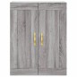 vidaXL Wandschränke 2 Stk. Grau Sonoma Holzwerkstoff vidaXL Wandschränke 2 Stk. Grau Sonoma Holzwerkstoff