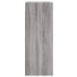 vidaXL Wandschränke 2 Stk. Grau Sonoma Holzwerkstoff vidaXL Wandschränke 2 Stk. Grau Sonoma Holzwerkstoff