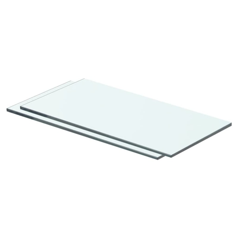 vidaXL Regalböden 2 Stk. Glas Transparent 40x15 cm vidaXL Regalböden 2 Stk. Glas Transparent 40x15 cm
