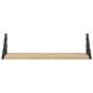 vidaXL Wandregale 2 Stk. Sonoma-Eiche 60x15x15,5 cm vidaXL Wandregale 2 Stk. Sonoma-Eiche 60x15x15,5 cm
