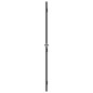 vidaXL Innentür Schlank Schwarz 76x201,5 cm Hartglas und Aluminium vidaXL Innentür Schlank Schwarz 76x201,5 cm Hartglas und Aluminium