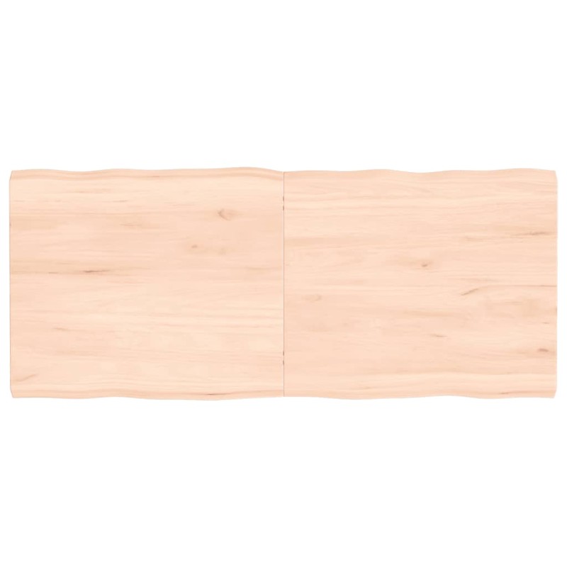 vidaXL Tischplatte 140x60x(2-4) cm Massivholz Unbehandelt Baumkante vidaXL Tischplatte 140x60x(2-4) cm Massivholz Unbehandelt Baumkante