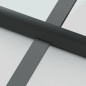 vidaXL Innentür Schlank Schwarz 102,5x201,5 cm Hartglas & Aluminium vidaXL Innentür Schlank Schwarz 102,5x201,5 cm Hartglas & Aluminium