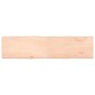 vidaXL Tischplatte 160x40x4 cm Massivholz Eiche Unbehandelt Baumkante vidaXL Tischplatte 160x40x4 cm Massivholz Eiche Unbehandelt Baumkante