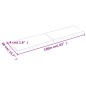 vidaXL Tischplatte 160x40x4 cm Massivholz Eiche Unbehandelt Baumkante vidaXL Tischplatte 160x40x4 cm Massivholz Eiche Unbehandelt Baumkante