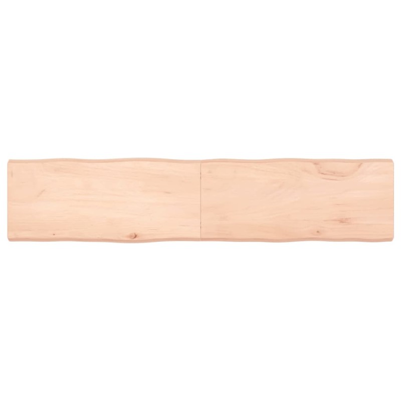 vidaXL Tischplatte 180x40x(2-6) cm Massivholz Unbehandelt Baumkante vidaXL Tischplatte 180x40x(2-6) cm Massivholz Unbehandelt Baumkante