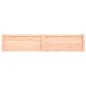 vidaXL Tischplatte 200x40x4 cm Massivholz Eiche Unbehandelt Baumkante vidaXL Tischplatte 200x40x4 cm Massivholz Eiche Unbehandelt Baumkante
