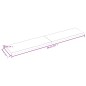 vidaXL Tischplatte 200x40x4 cm Massivholz Eiche Unbehandelt Baumkante vidaXL Tischplatte 200x40x4 cm Massivholz Eiche Unbehandelt Baumkante