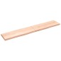 vidaXL Tischplatte 220x40x(2-6) cm Massivholz Unbehandelt Baumkante vidaXL Tischplatte 220x40x(2-6) cm Massivholz Unbehandelt Baumkante