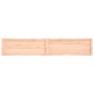 vidaXL Tischplatte 220x40x(2-6) cm Massivholz Unbehandelt Baumkante vidaXL Tischplatte 220x40x(2-6) cm Massivholz Unbehandelt Baumkante