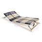 Lattenroste 2 Stk. mit 42 Latten 7 Zonen 70 x 200 cm Lattenroste 2 Stk. mit 42 Latten 7 Zonen 70 x 200 cm