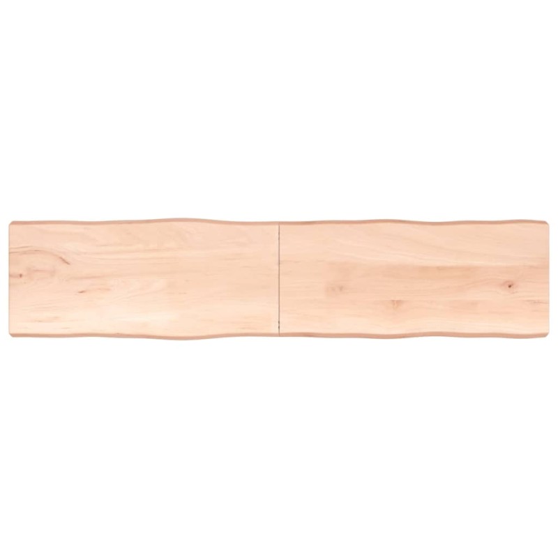 vidaXL Tischplatte 220x50x(2-6) cm Massivholz Unbehandelt Baumkante vidaXL Tischplatte 220x50x(2-6) cm Massivholz Unbehandelt Baumkante