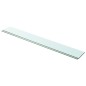 Regalböden 2 Stk. Glas Transparent 100 x 12 cm Regalböden 2 Stk. Glas Transparent 100 x 12 cm