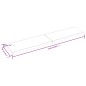 vidaXL Tischplatte 220x50x(2-6) cm Massivholz Unbehandelt Baumkante vidaXL Tischplatte 220x50x(2-6) cm Massivholz Unbehandelt Baumkante