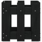 vidaXL Pflanzkübel Lattenzaun-Design Schwarz 30x30x30 cm Kiefernholz vidaXL Pflanzkübel Lattenzaun-Design Schwarz 30x30x30 cm Kiefernholz
