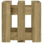 vidaXL Pflanzkübel Latten-Design 30x30x30 cm Kiefernholz Imprägniert vidaXL Pflanzkübel Latten-Design 30x30x30 cm Kiefernholz Imprägniert