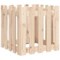 vidaXL Pflanzkübel Lattenzaun-Design 50x50x50 cm Massivholz Kiefer vidaXL Pflanzkübel Lattenzaun-Design 50x50x50 cm Massivholz Kiefer