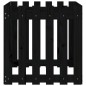 vidaXL Pflanzkübel Lattenzaun-Design Schwarz 60x60x60 cm Kiefernholz vidaXL Pflanzkübel Lattenzaun-Design Schwarz 60x60x60 cm Kiefernholz