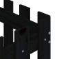 vidaXL Pflanzkübel Lattenzaun-Design Schwarz 60x60x60 cm Kiefernholz vidaXL Pflanzkübel Lattenzaun-Design Schwarz 60x60x60 cm Kiefernholz