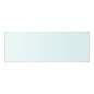 Regalböden 2 Stk. Glas Transparent 40 x 12 cm Regalböden 2 Stk. Glas Transparent 40 x 12 cm